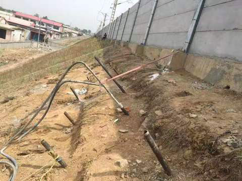 商水基础下沉注浆加固